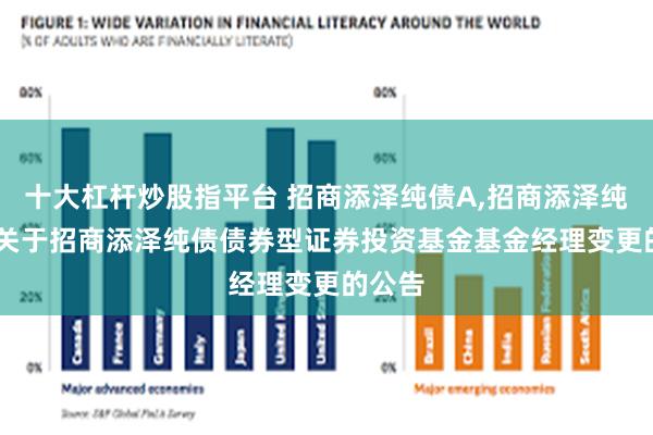 十大杠杆炒股指平台 招商添泽纯债A,招商添泽纯债C: 关于招商添泽纯债债券型证券投资基金基金经理变更的公告