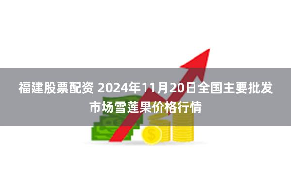 福建股票配资 2024年11月20日全国主要批发市场雪莲果价格行情